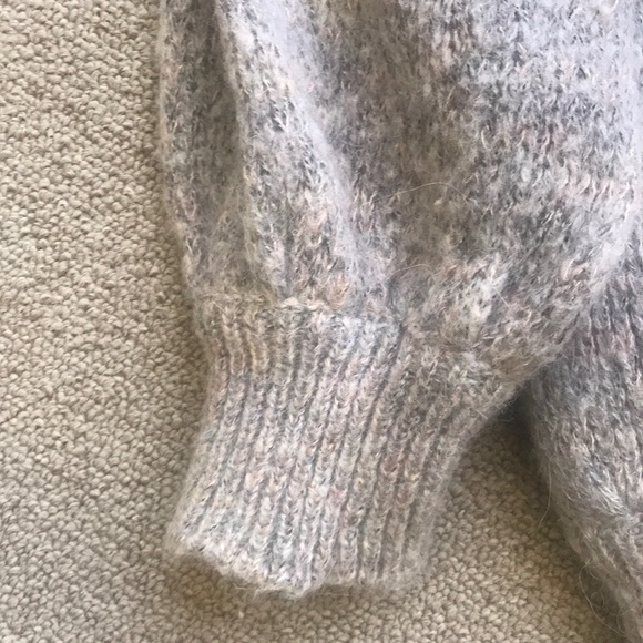 FREE PEOPLE SWEATER KARINA SLOUCHY WRAP PULLOVER SIZE SMALL - Picture 6 of 7